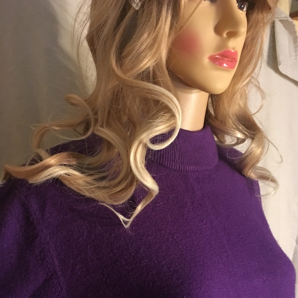 EUC APPLESEED'S Women's 3X purple short sleeve top - Picture 3 of 5